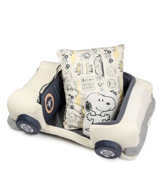 PET PARADISE スヌーピー マイカー カドラー Ｌ オフホワイト
