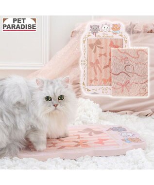 PET PARADISE ディズニー おしゃれキャット ３兄弟  交換爪とぎ ピンク