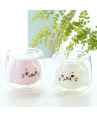 Mother garden しろたん ダブルウォールボウル 《ぺろり/もぐもぐ》 単品 ぺろり