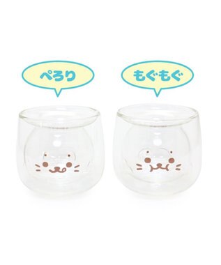 Mother garden しろたん ダブルウォールボウル 《ぺろり/もぐもぐ》 単品 ぺろり