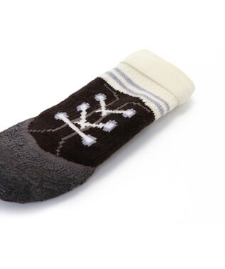 PET PARADISE 犬 靴 靴下 フィットシューズ 【ＳＳ】 《グリーン / ブラウン》 ブラウン