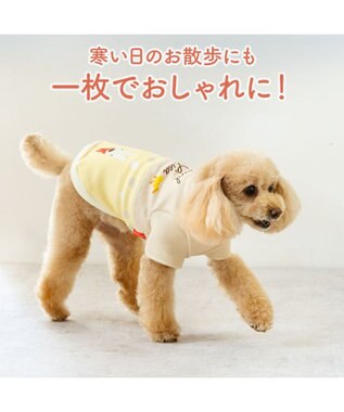 PET PARADISE リサとガスパール ペティヒートDAN Tシャツ 《アヒル》 小型犬 イエロー