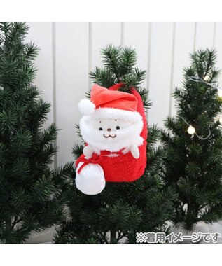 Mother garden しろたん ついてきちゃうしろたん マスコット 着せ替え服  《サンタ おでかけセット》 赤