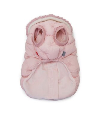 PET PARADISE ディズニー ミニーマウス 遠赤外線 ベスト ツイード襟  小型犬 ピンク