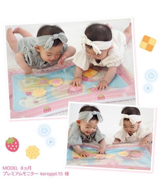 Mother garden マザーガーデン スウィーツ ウォーターマット ベビーウォータープレイマット ピンク(淡)