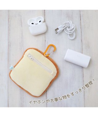 Mother garden しろたん ぺたんこポーチ 《食パンたん》 食パンたん