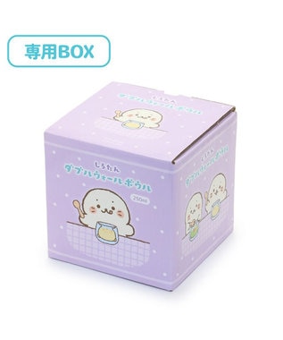 Mother garden しろたん ダブルウォールボウル 《ぺろり/もぐもぐ》 単品 ぺろり