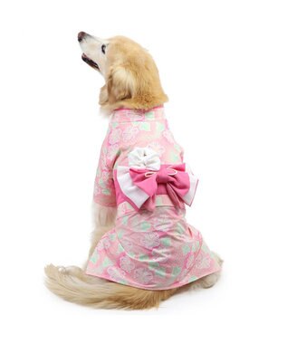 即納✨犬の浴衣✨犬用本格浴衣 ベージュ×朝顔柄 MLサイズ 犬服 ゆかた 楽天市場】【在庫処分セールの為返品交換不可】ダックスサイズ
