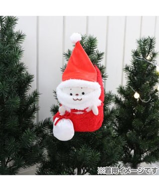 Mother garden しろたん ついてきちゃうしろたん マスコット 着せ替え服  《サンタ おでかけセット》 赤