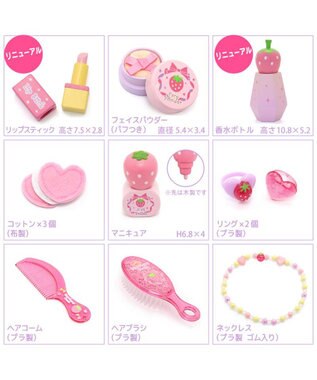Mother garden 【ギフト巾着セット商品】野いちご ティアラドレッサー 《ピンク》 ギフト巾着付きセット