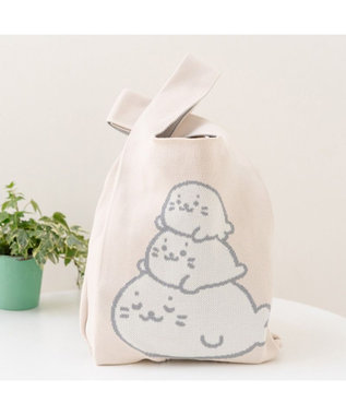 Mother garden しろたん ニット マルシェバッグ 0