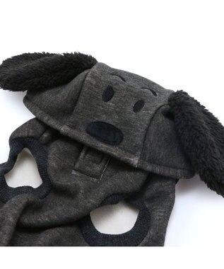 PET PARADISE スヌーピー 50s スヌーピーパーカー 《ブラック》 中型犬 大型犬 ブラック