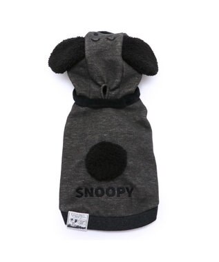 PET PARADISE スヌーピー 50s スヌーピーパーカー 《ブラック》 中型犬 大型犬 ブラック