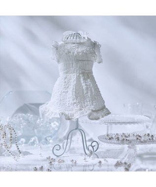 PET PARADISE cherircouture くしゅくしゅ ワンピース 小型犬 ホワイト