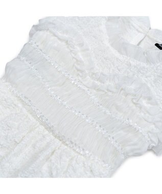 PET PARADISE cherircouture くしゅくしゅ ワンピース 小型犬 ホワイト