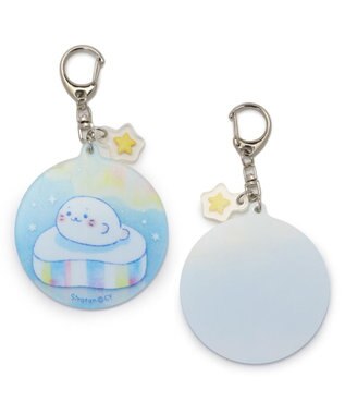 Mother garden しろたん 氷の国 アクリルキーホルダー 《オーロラとしろたん》 単品 オーロラとしろたん