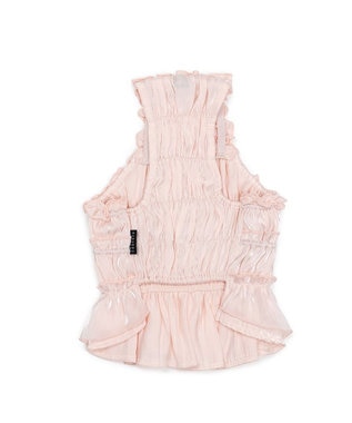 PET PARADISE cherircouture シャーリング キャミソール 《ピンク》 小型犬 ピンク