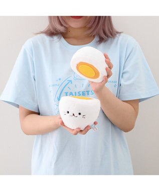 Mother garden しろたん 白いもの マスコット 14cm 《たまご》 ホワイト