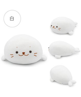 Mother garden しろたん クール抱き枕 55ｃｍ 《白色》 単品 白色