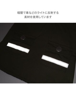 PET PARADISE J.PRESS 撥水 フード付きベスト 小型犬 カーキ