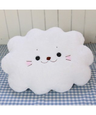 Mother garden しろたん 大きい 白い雲 抱き枕 ぬいぐるみ 白～オフホワイト