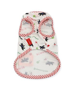 PET PARADISE リサとガスパール エコメイド タンクトップ 《リンゴ柄》 小型犬 ホワイト