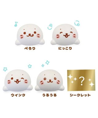 Mother garden しろたん フェイス マグネットコレクション 単品1個 単品1個 （柄は選べません）