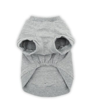 PET PARADISE Lee エンボス ロゴ Ｔシャツ 《グレー》 小型犬 グレー