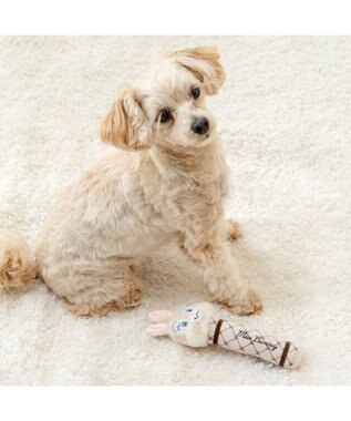 PET PARADISE ディズニー バンビ ミスバニー ダンベル トイ ベージュ