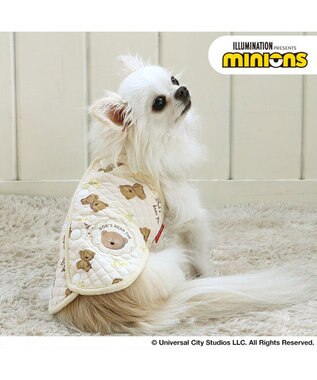 PET PARADISE ミニオン ティム キルティング ベスト 《お花》 小型犬