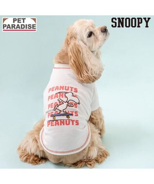 PET PARADISE スヌーピー スケボー Tシャツ 中型犬 大型犬