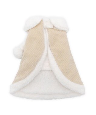 PET PARADISE スヌーピー マフラー ポンチョ  中型犬 大型犬 ベージュ