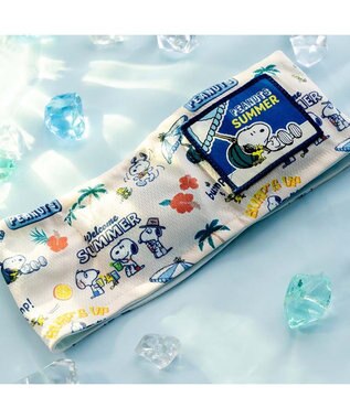 PET PARADISE スヌーピー クールネック 《サマーバケーション柄》 中型犬 大型犬 マルチカラー