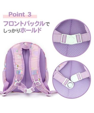 Mother garden マザーガーデン MOLANG モラン リュックＳ  虹柄 キッズ リュックサック -