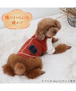 PET PARADISE ペットパラダイス プレミアムペティヒート  ステッチTシャツ 《橙》 超小型犬 小型犬 橙