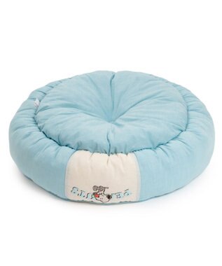 PET PARADISE スヌーピー クールカドラー 《アイス柄》 丸型 Ｌ ホワイト×ブルー