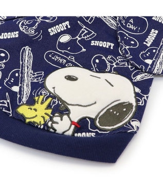 PET PARADISE スヌーピー パーカー 《デニム風》 小型犬 ネイビー