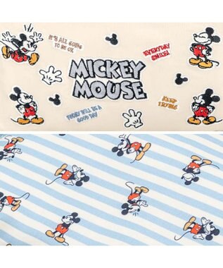 PET PARADISE ディズニー ミッキーマウス 刺繍 リュック アイボリー