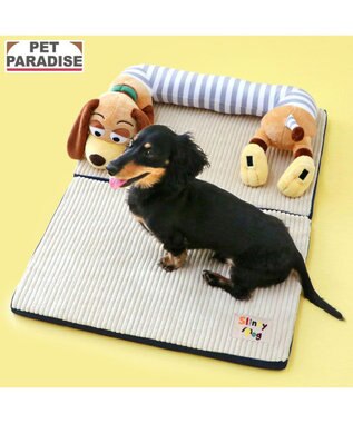 PET PARADISE ディズニー トイ・ストーリー スリンキー ピロー付きマット