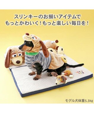 PET PARADISE ディズニー トイ・ストーリー スリンキー ピロー付きマット -