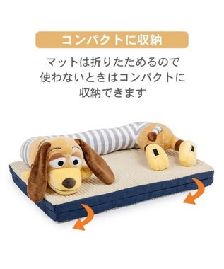 PET PARADISE ディズニー トイ・ストーリー スリンキー ピロー付きマット -