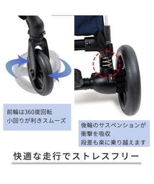 PET PARADISE ショップ限定カラー smooca mini ペットカート 《ネイビー》 ネイビー