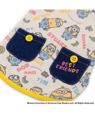 PET PARADISE ミニオン ボブ  フード付き タンクトップ 小型犬 ベージュ