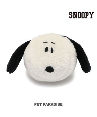 PET PARADISE スヌーピー フェイスボールトイ ホワイト