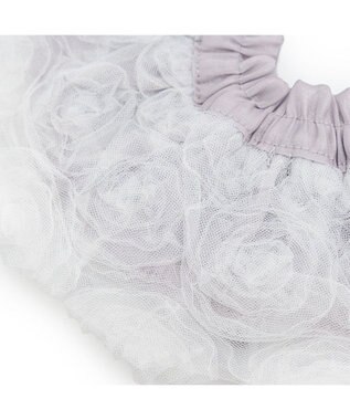 PET PARADISE cherircouture ビッグリボン スタイ 《グレー》 小型犬 グレー