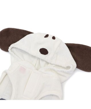 PET PARADISE スヌーピー オーバーオール風 パーカー 小型犬 ネイビー