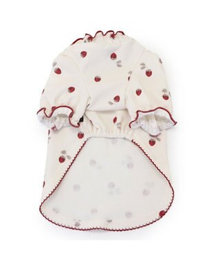 PET PARADISE ペットパラダイス ペティヒート Tシャツ 《苺柄》 中型犬 大型犬 苺柄