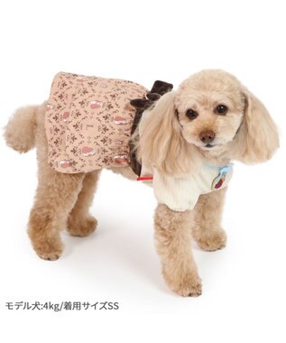 PET PARADISE ディズニー わんわん物語 レディ ワンピース 《モノグラム柄》 小型犬 モノグラム柄