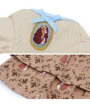 PET PARADISE ディズニー わんわん物語 レディ ワンピース 《モノグラム柄》 小型犬 モノグラム柄