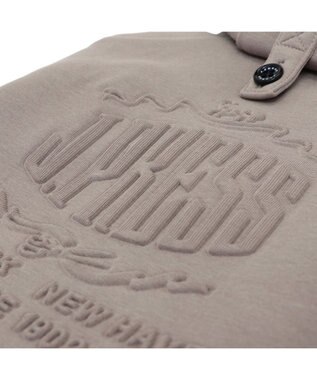 PET PARADISE J.PRESS エンボス パーカー 《グレー》 中型犬 グレー